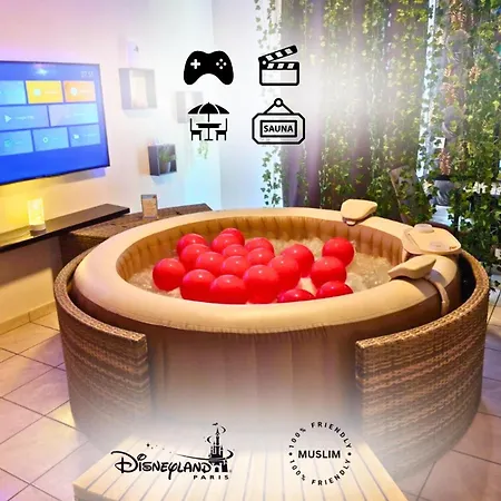 Thermal & Cinema Disneyland Paris And Terrasse アパート Lagny